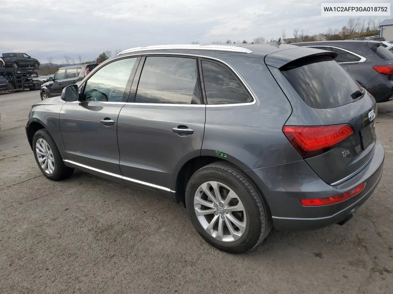 2016 Audi Q5 Premium VIN: WA1C2AFP3GA018752 Lot: 79903314