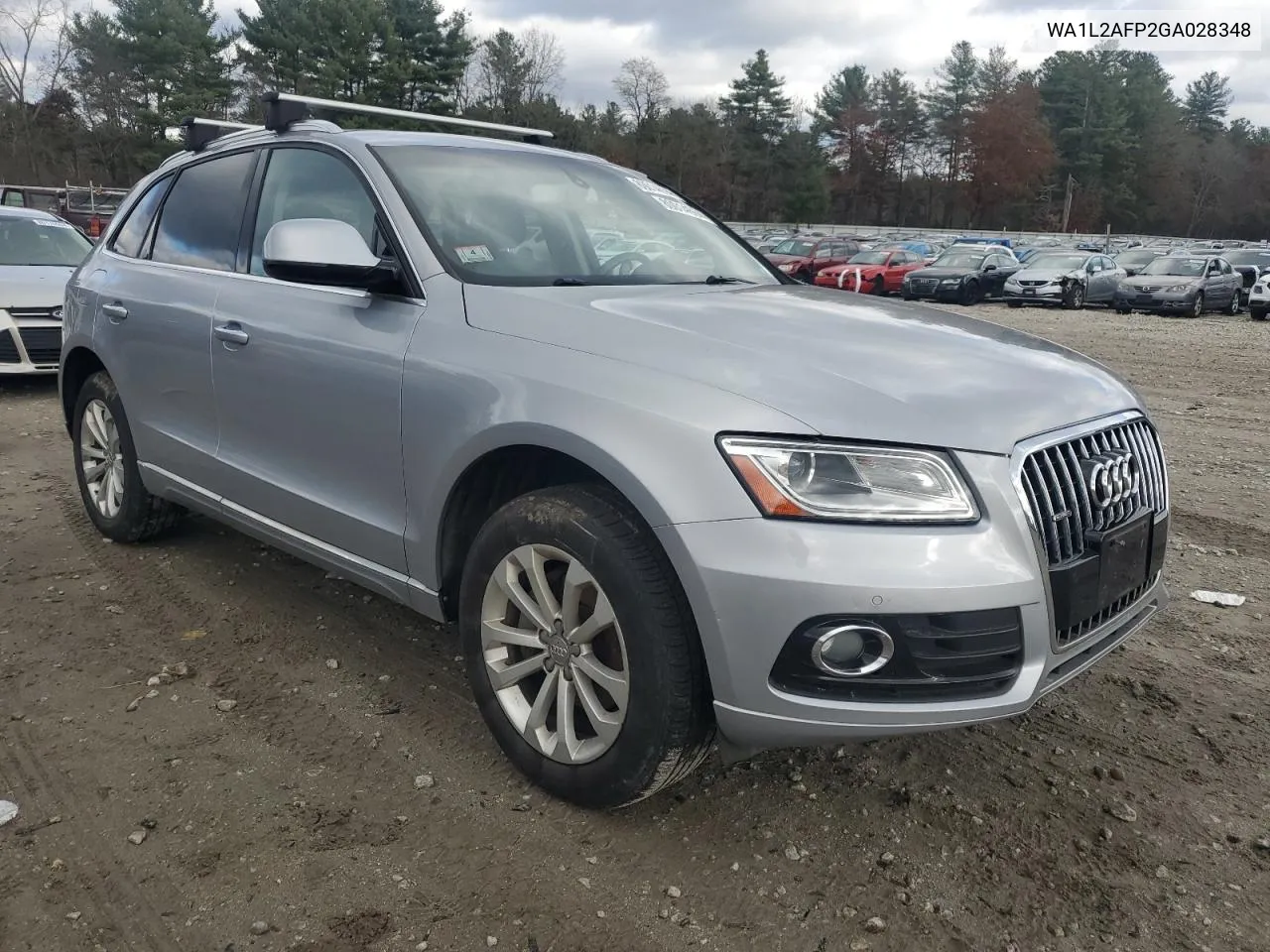 2016 Audi Q5 Premium Plus VIN: WA1L2AFP2GA028348 Lot: 80014664