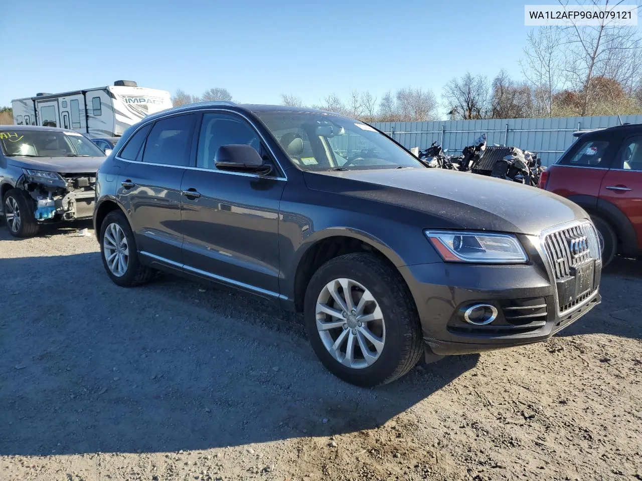 2016 Audi Q5 Premium Plus VIN: WA1L2AFP9GA079121 Lot: 80036424