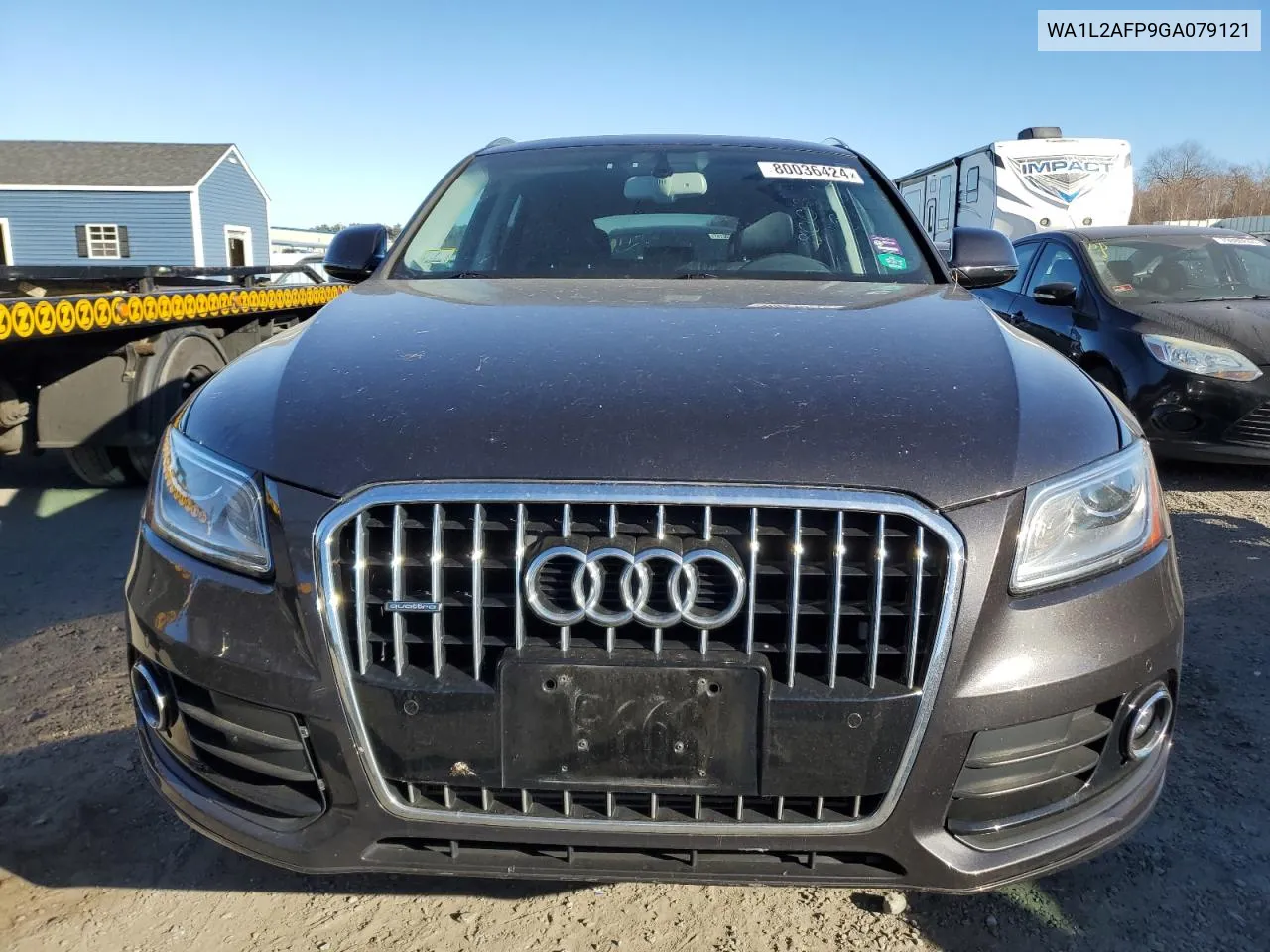 2016 Audi Q5 Premium Plus VIN: WA1L2AFP9GA079121 Lot: 80036424