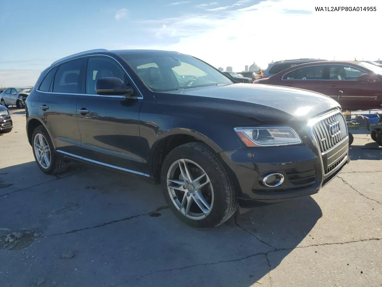 2016 Audi Q5 Premium Plus VIN: WA1L2AFP8GA014955 Lot: 80198544