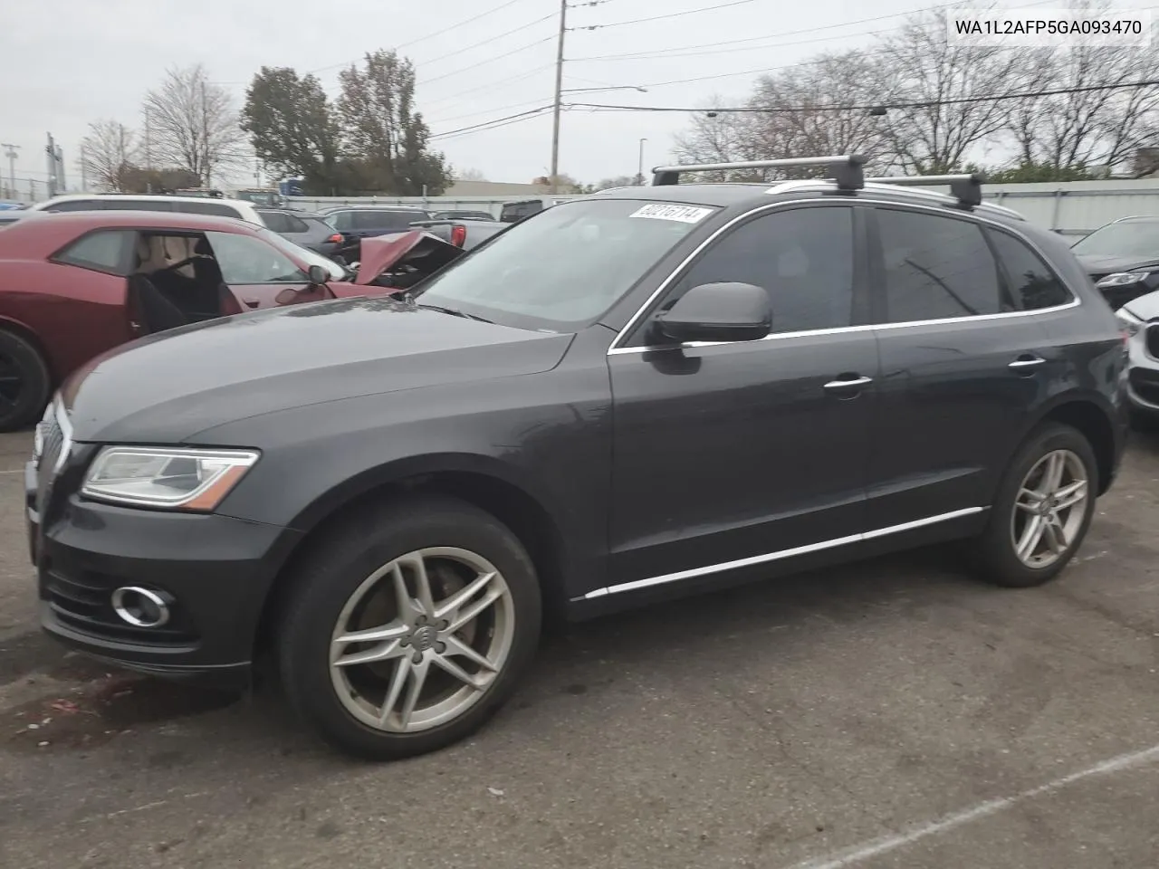 2016 Audi Q5 Premium Plus VIN: WA1L2AFP5GA093470 Lot: 80216714