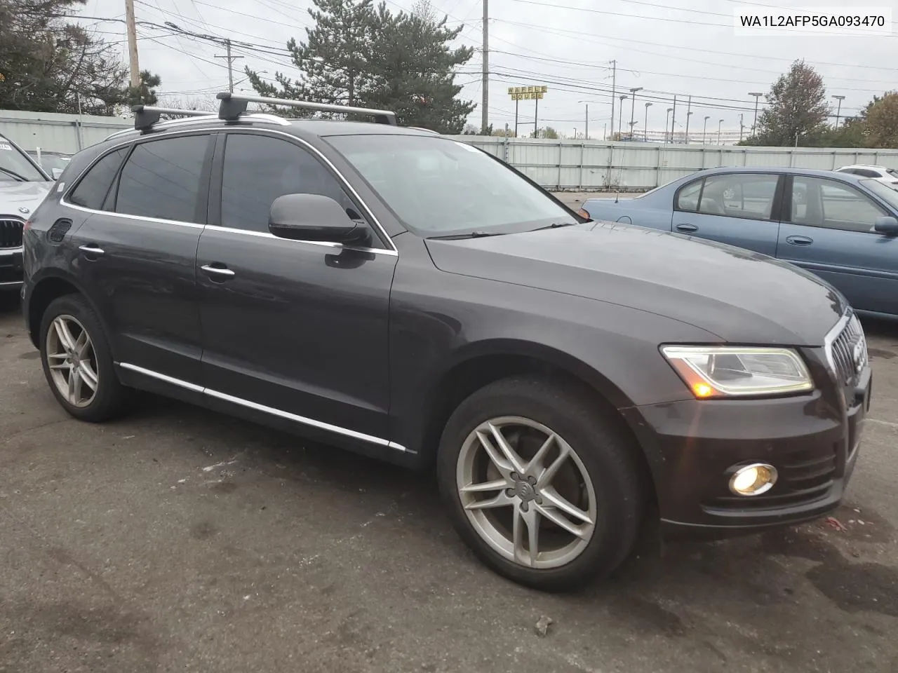 2016 Audi Q5 Premium Plus VIN: WA1L2AFP5GA093470 Lot: 80216714