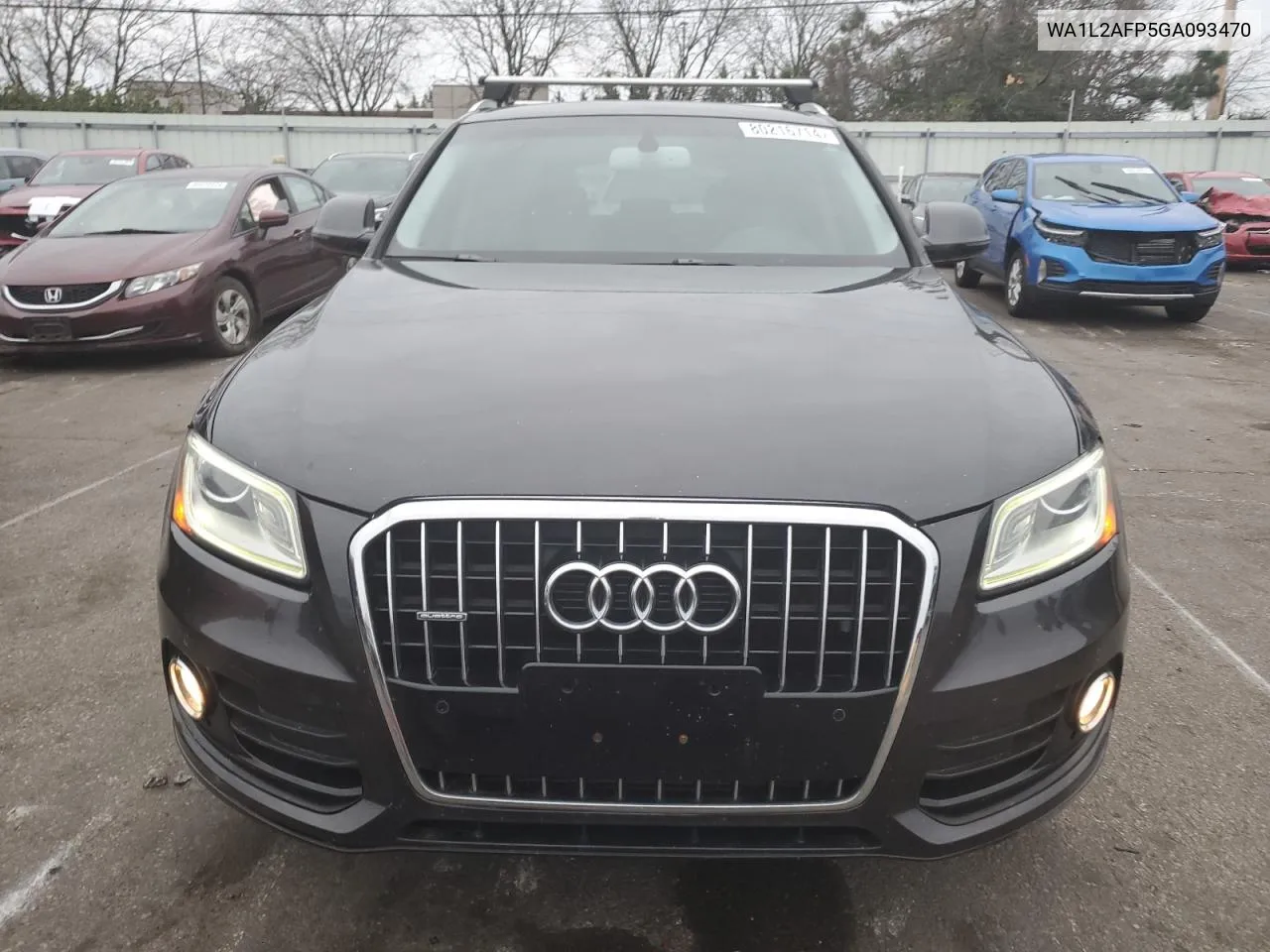 2016 Audi Q5 Premium Plus VIN: WA1L2AFP5GA093470 Lot: 80216714