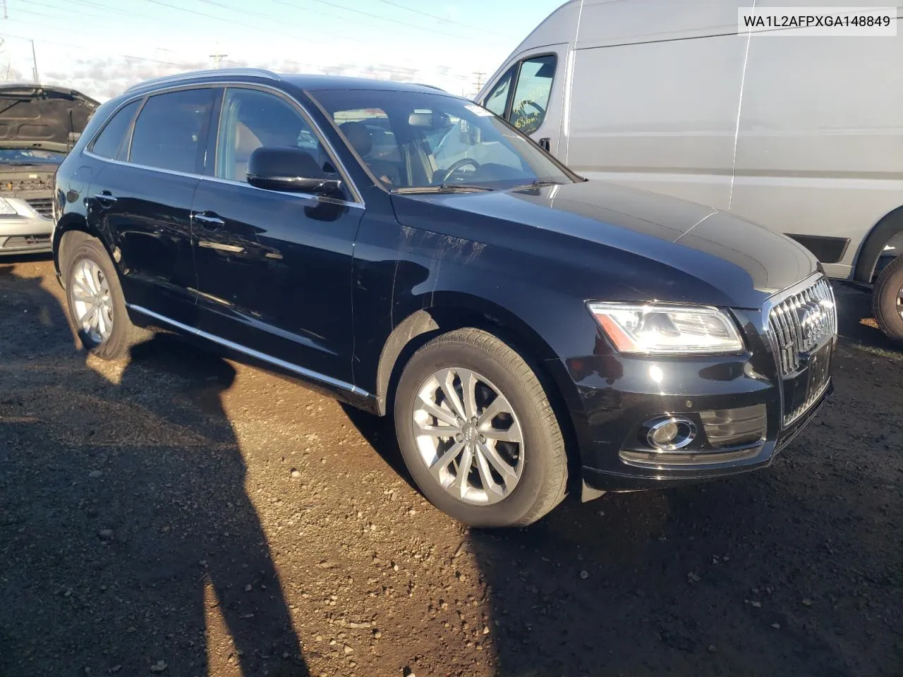 2016 Audi Q5 Premium Plus VIN: WA1L2AFPXGA148849 Lot: 80219194