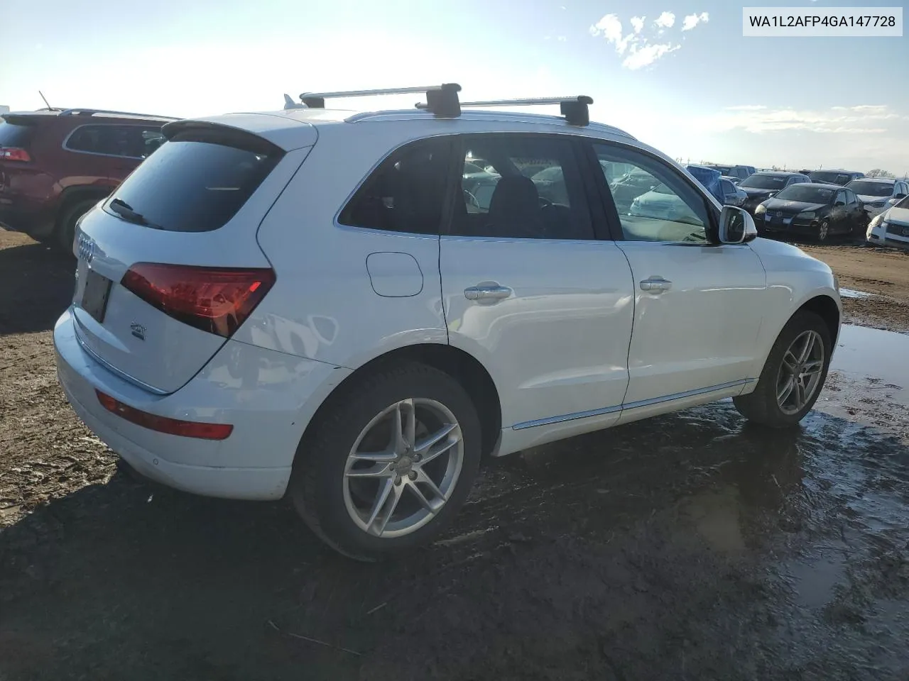 2016 Audi Q5 Premium Plus VIN: WA1L2AFP4GA147728 Lot: 80333944