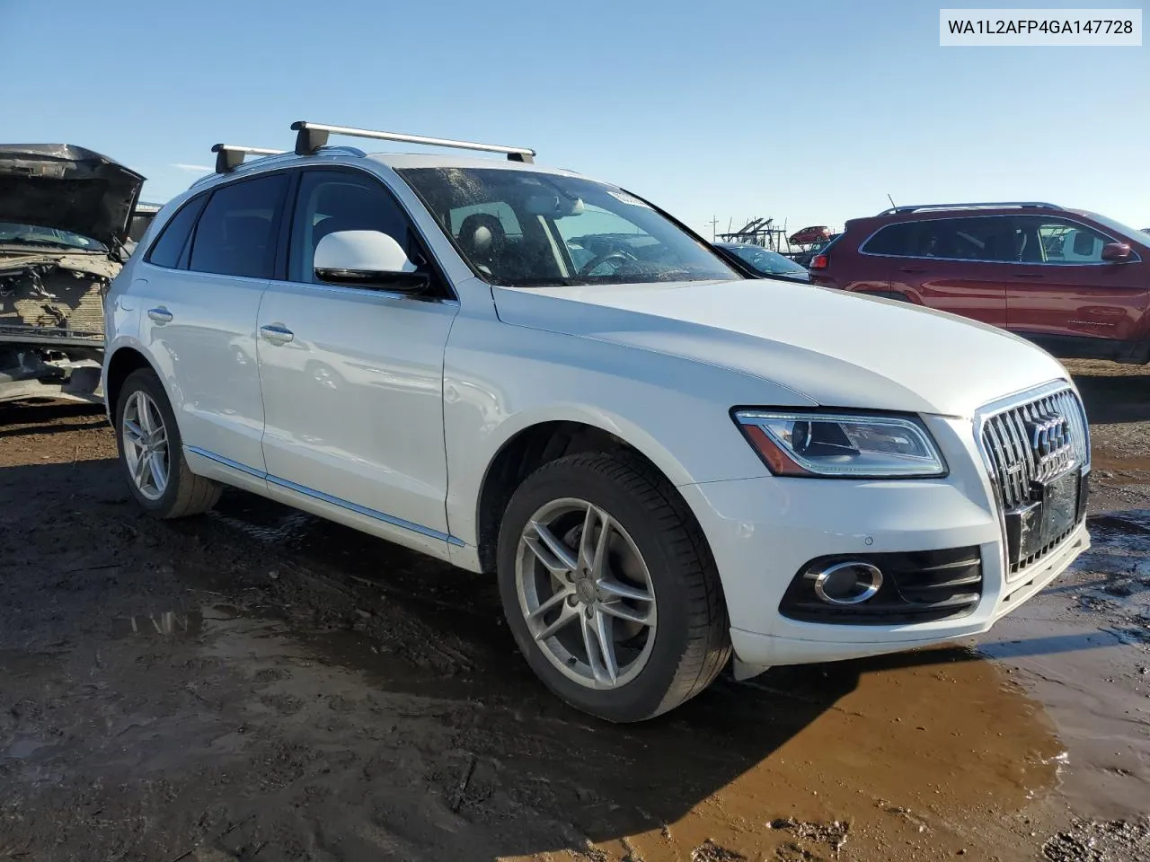 2016 Audi Q5 Premium Plus VIN: WA1L2AFP4GA147728 Lot: 80333944