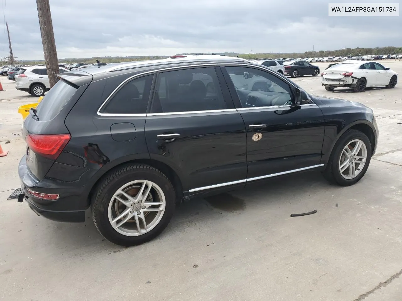 2016 Audi Q5 Premium Plus VIN: WA1L2AFP8GA151734 Lot: 80335894