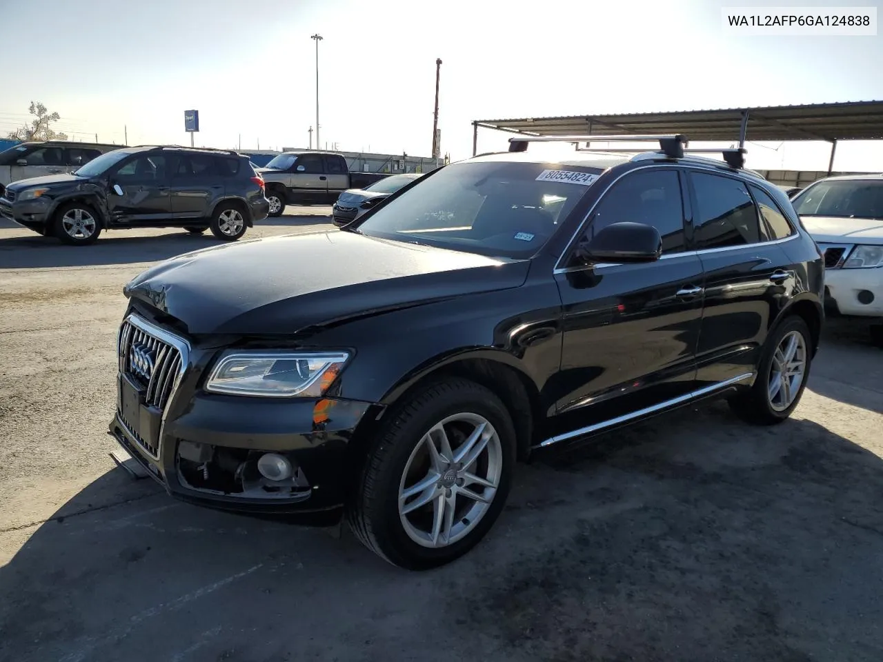 2016 Audi Q5 Premium Plus VIN: WA1L2AFP6GA124838 Lot: 80554824