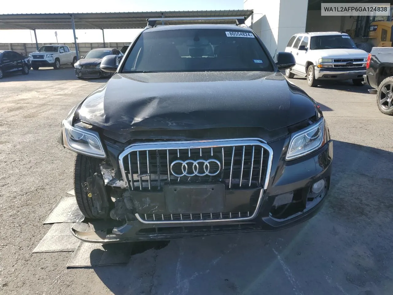 2016 Audi Q5 Premium Plus VIN: WA1L2AFP6GA124838 Lot: 80554824