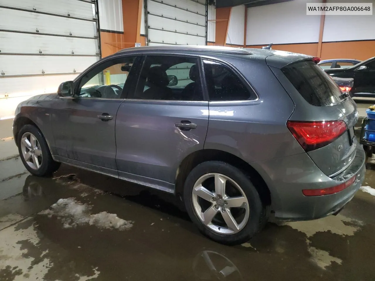 2016 Audi Q5 Prestige S-Line VIN: WA1M2AFP8GA006648 Lot: 80702834