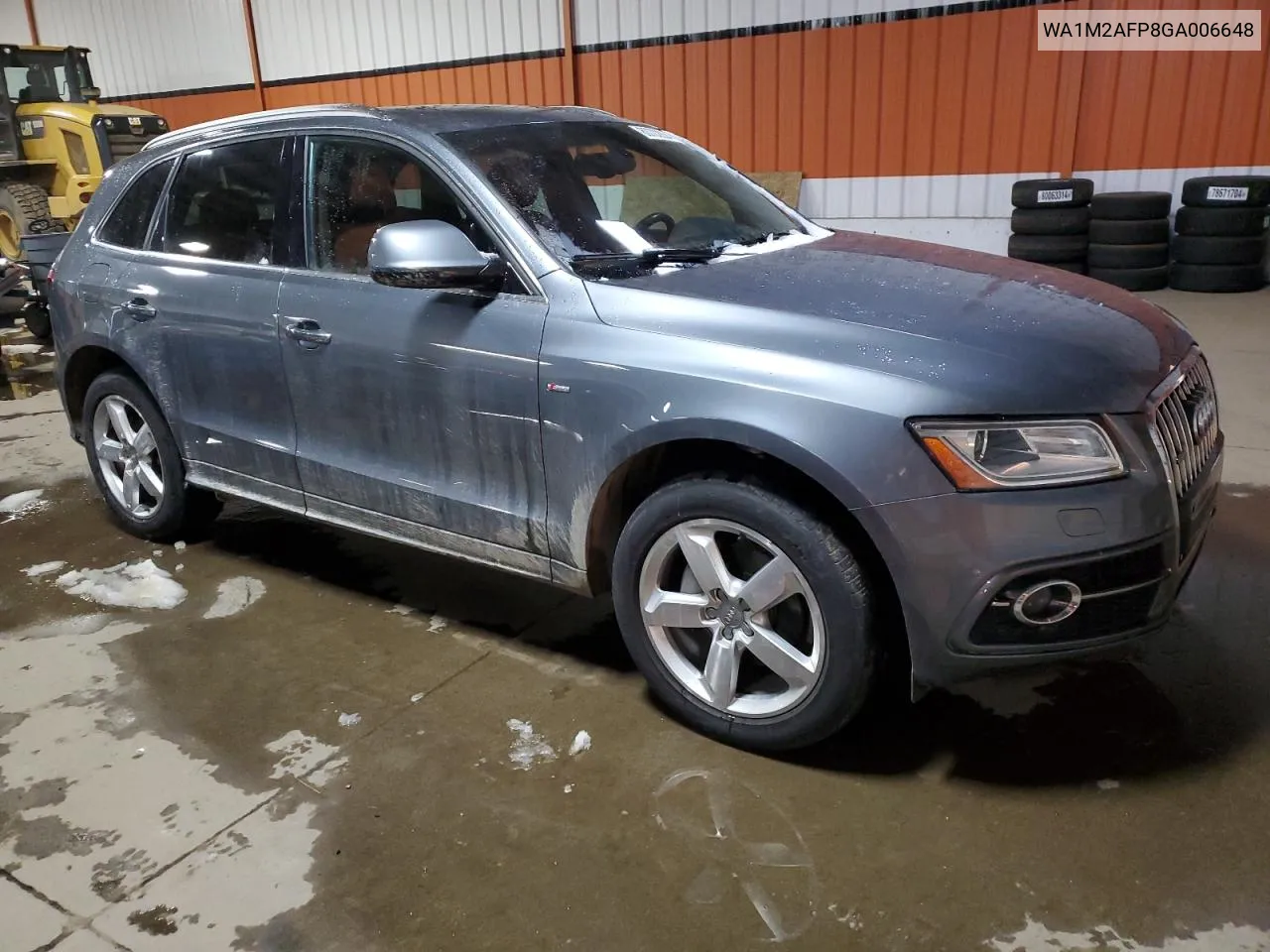 2016 Audi Q5 Prestige S-Line VIN: WA1M2AFP8GA006648 Lot: 80702834