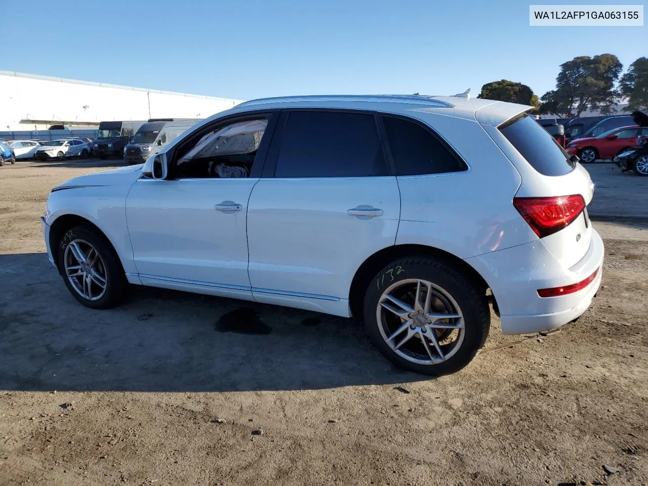 2016 Audi Q5 Premium Plus VIN: WA1L2AFP1GA063155 Lot: 81003804