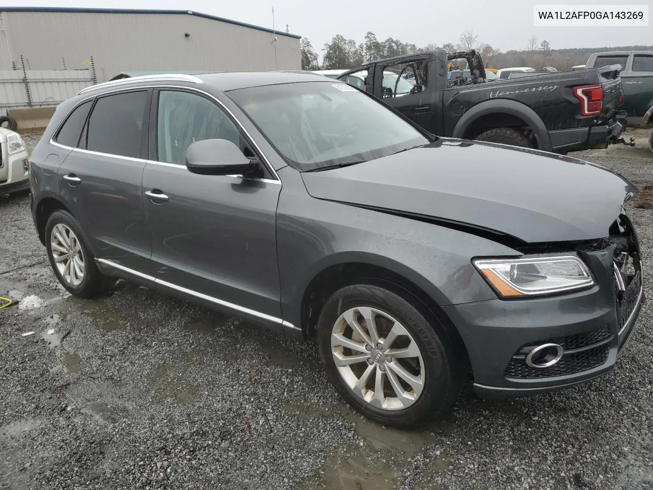 2016 Audi Q5 Premium Plus VIN: WA1L2AFP0GA143269 Lot: 81303234