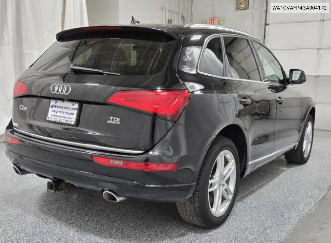 2016 Audi Q5 Tdi Premium Plus VIN: WA1CVAFP4GA004172 Lot: 81425014