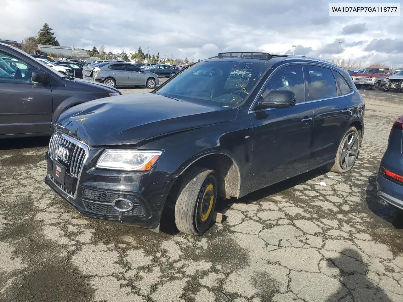 2016 Audi Q5 Premium Plus S-Line VIN: WA1D7AFP7GA118777 Lot: 82182703