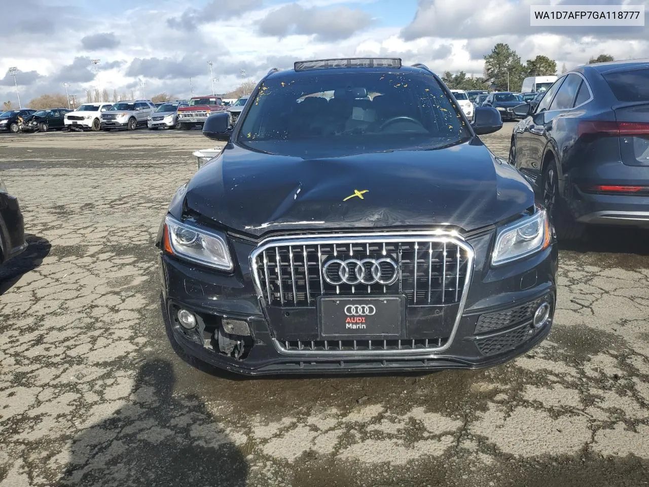 2016 Audi Q5 Premium Plus S-Line VIN: WA1D7AFP7GA118777 Lot: 82182703