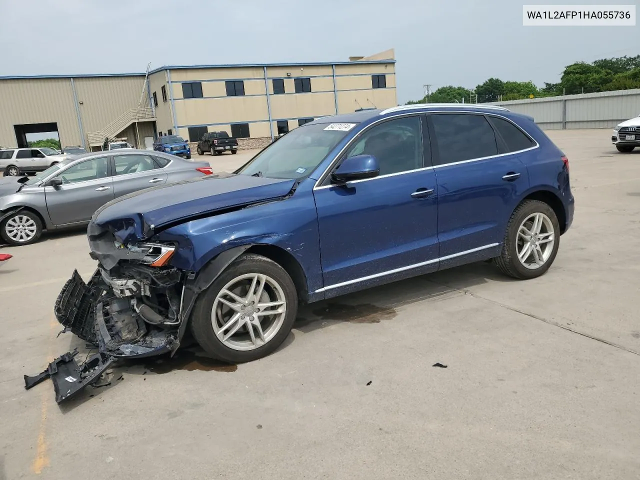 2017 Audi Q5 Premium Plus VIN: WA1L2AFP1HA055736 Lot: 54271274