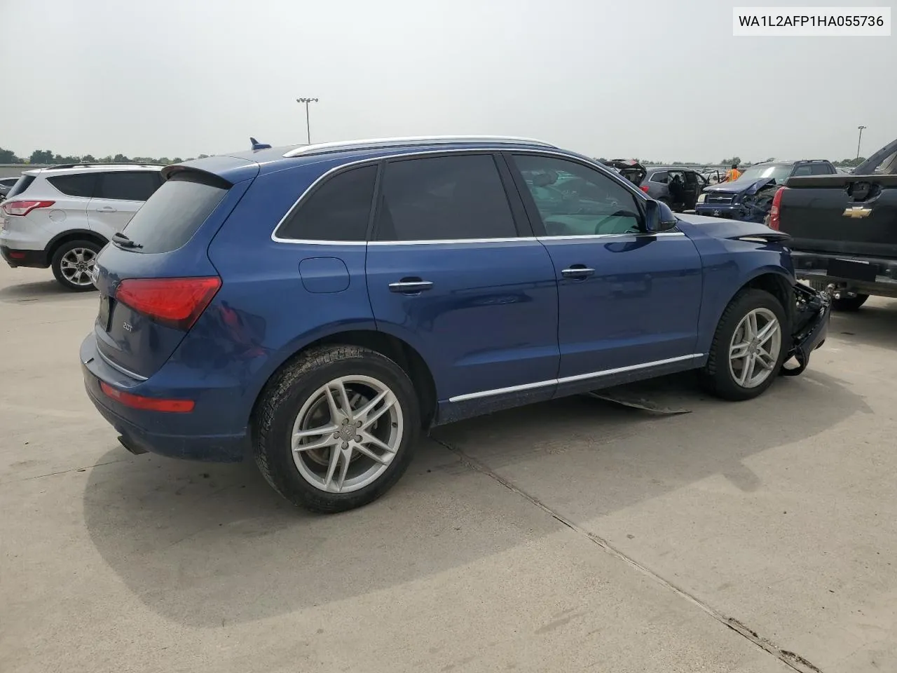 2017 Audi Q5 Premium Plus VIN: WA1L2AFP1HA055736 Lot: 54271274