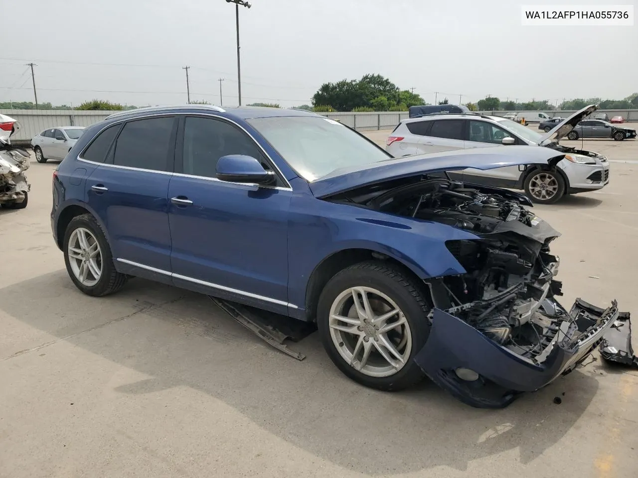 2017 Audi Q5 Premium Plus VIN: WA1L2AFP1HA055736 Lot: 54271274