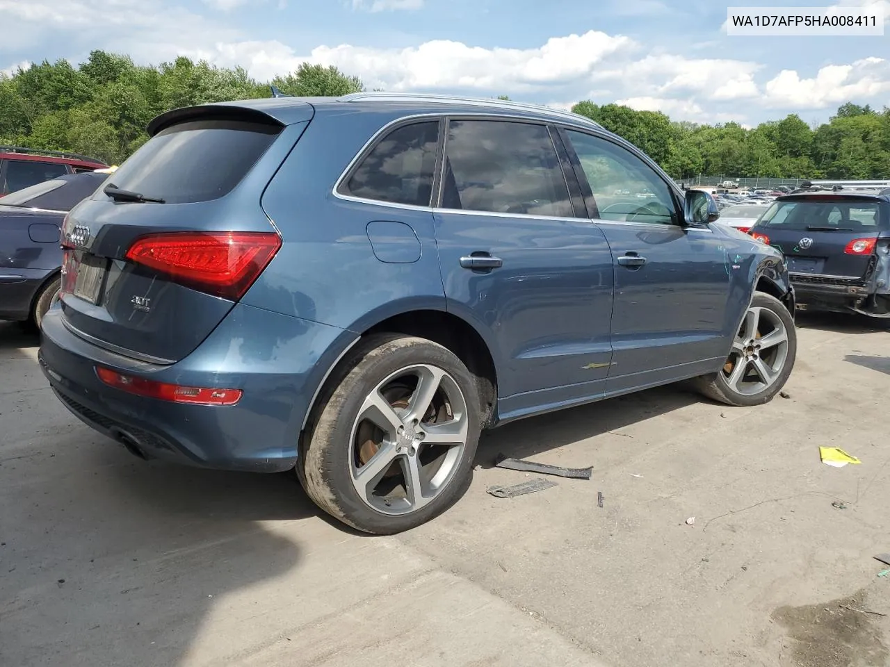 2017 Audi Q5 Premium Plus S-Line VIN: WA1D7AFP5HA008411 Lot: 57226454