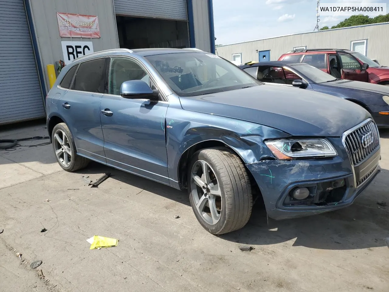 2017 Audi Q5 Premium Plus S-Line VIN: WA1D7AFP5HA008411 Lot: 57226454