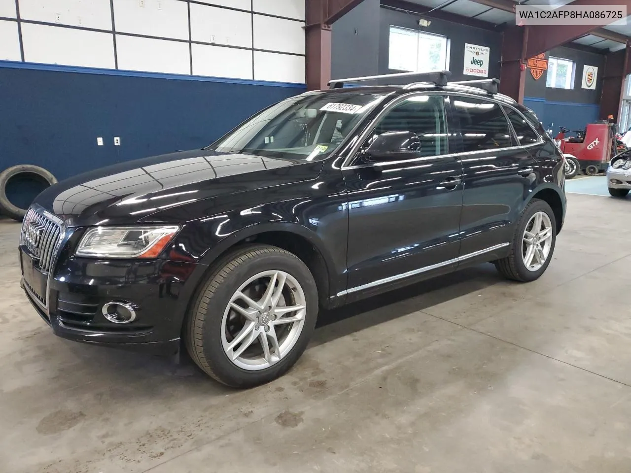 2017 Audi Q5 Premium VIN: WA1C2AFP8HA086725 Lot: 61792334