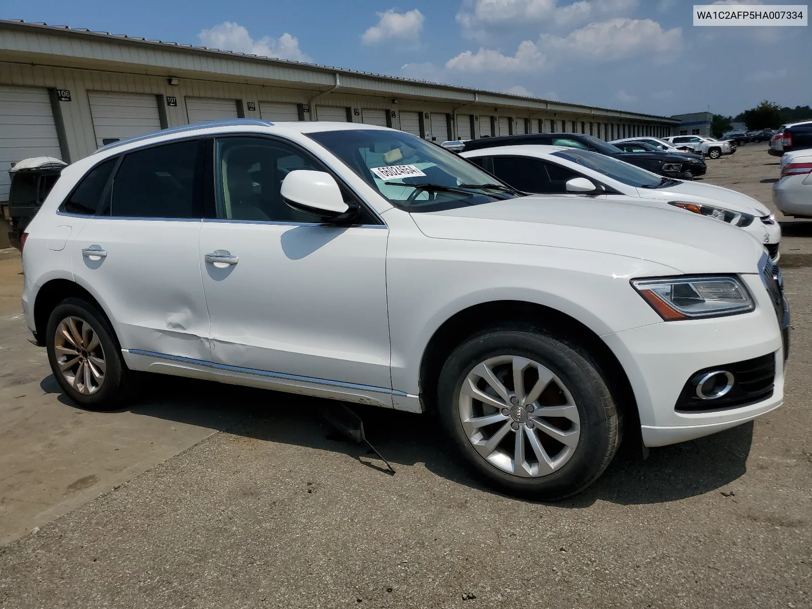 2017 Audi Q5 Premium VIN: WA1C2AFP5HA007334 Lot: 66024654