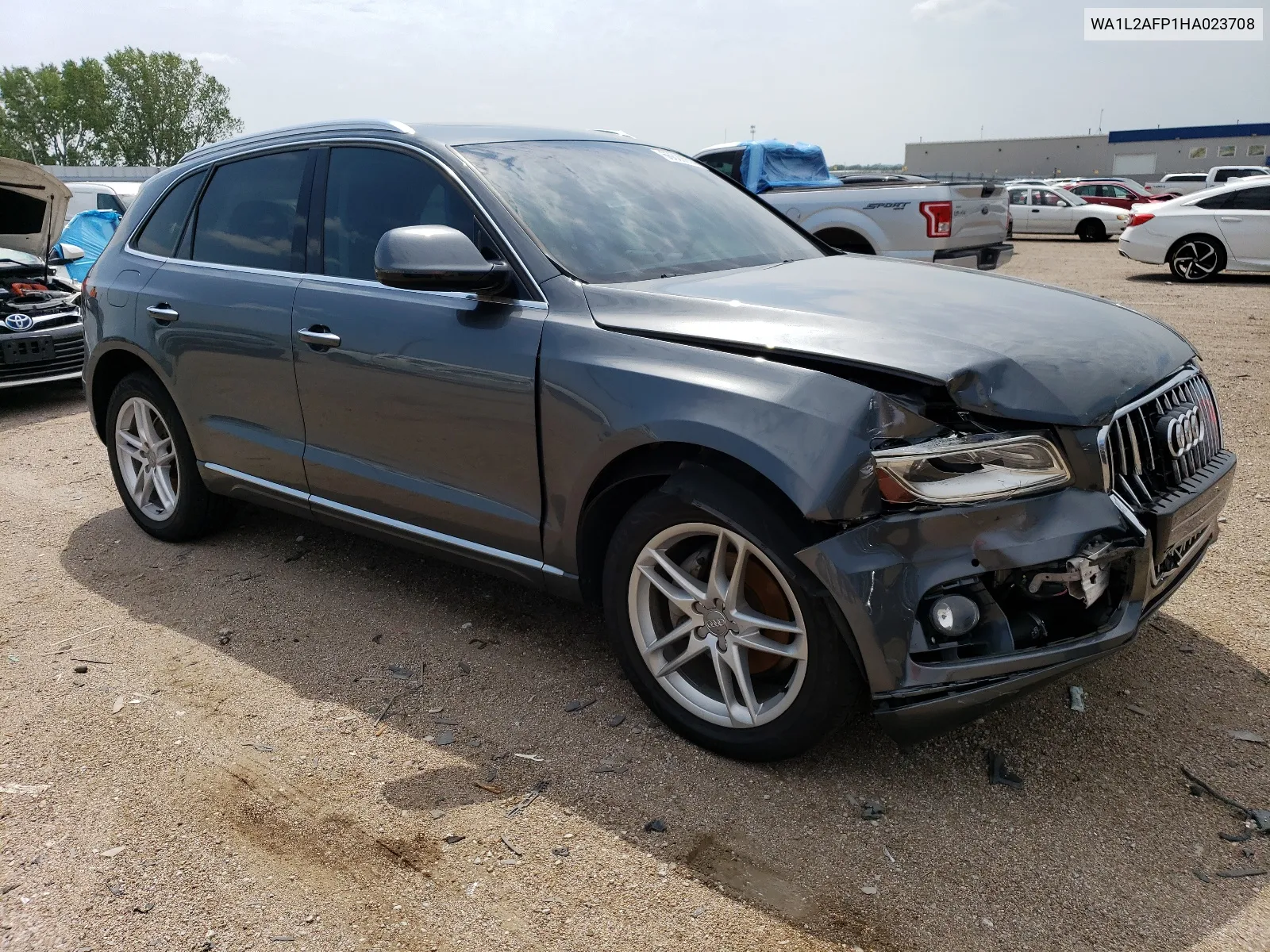 2017 Audi Q5 Premium Plus VIN: WA1L2AFP1HA023708 Lot: 66629914