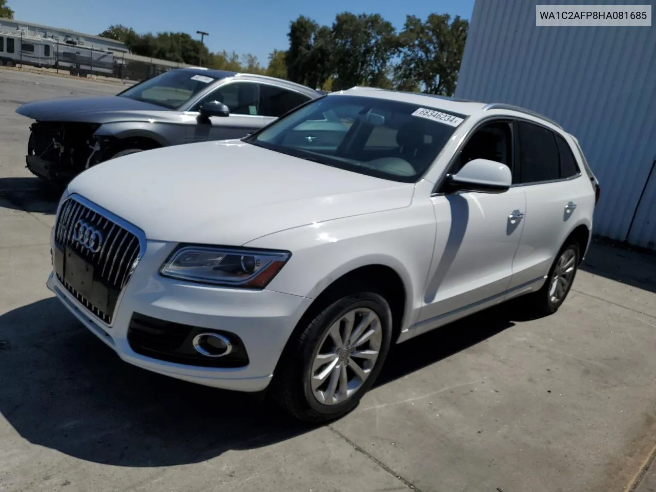 2017 Audi Q5 Premium VIN: WA1C2AFP8HA081685 Lot: 68346234