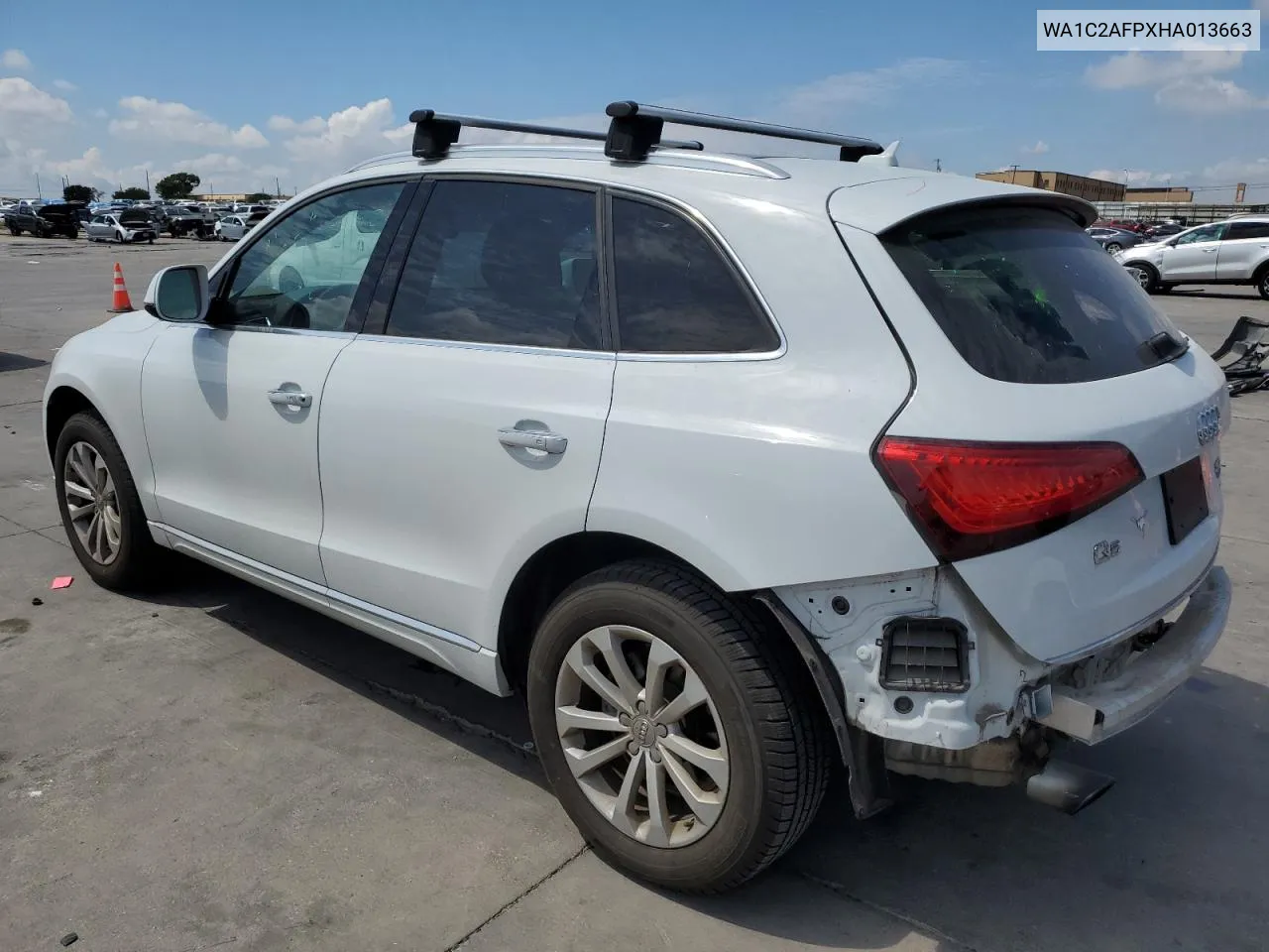 WA1C2AFPXHA013663 2017 Audi Q5 Premium