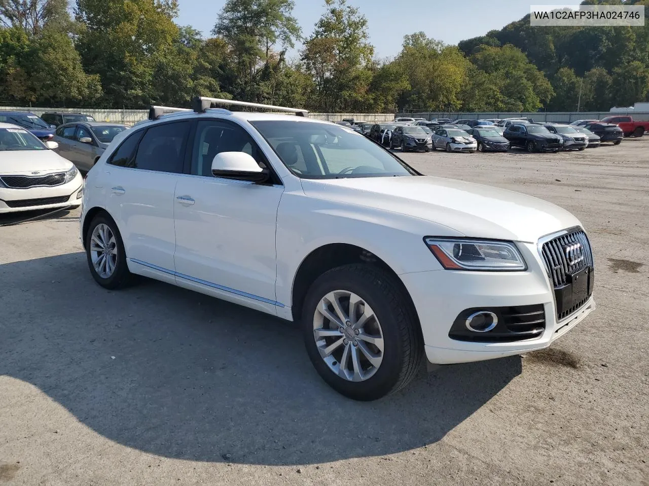 2017 Audi Q5 Premium VIN: WA1C2AFP3HA024746 Lot: 71096684