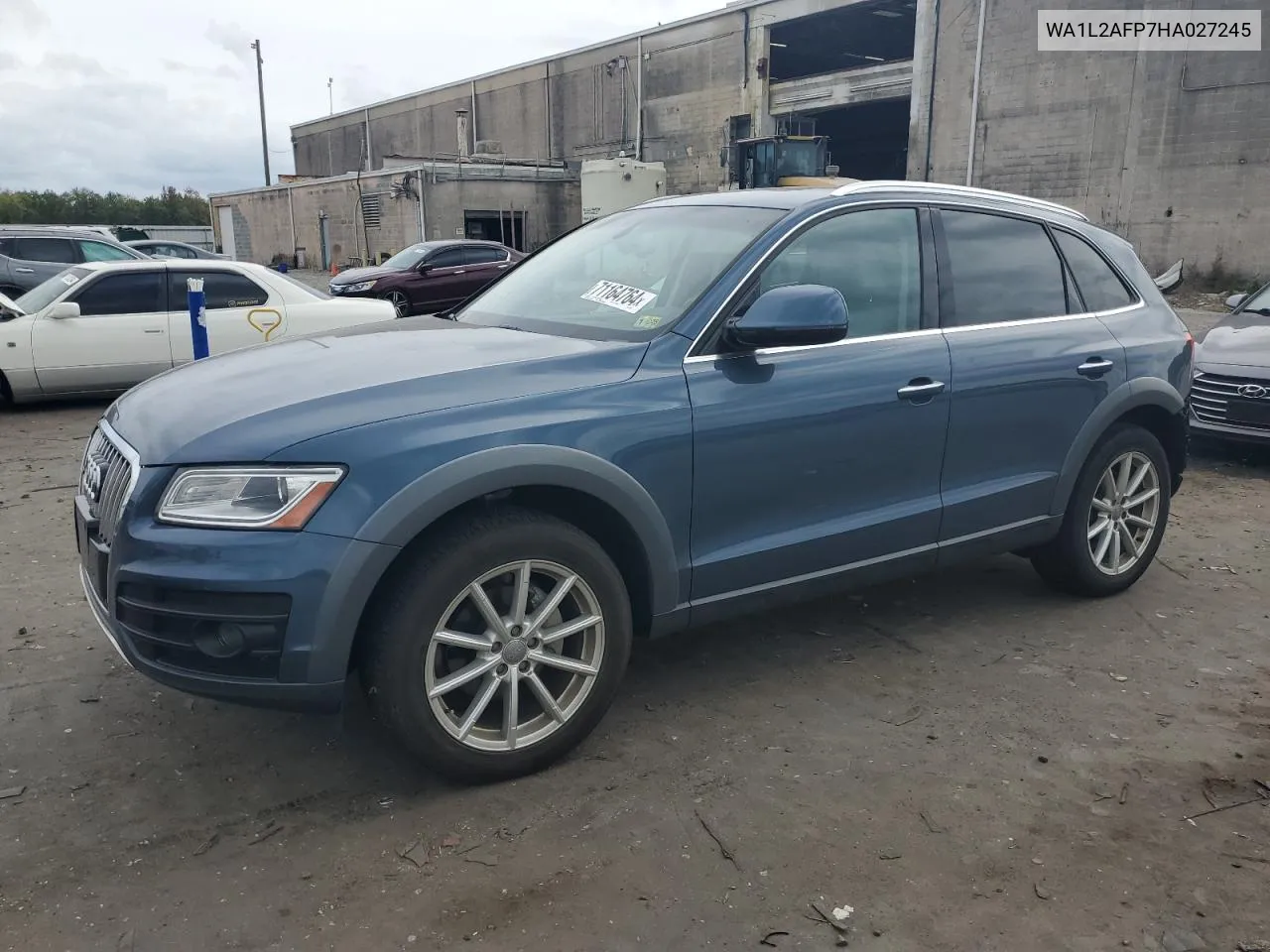 2017 Audi Q5 Premium Plus VIN: WA1L2AFP7HA027245 Lot: 71164764