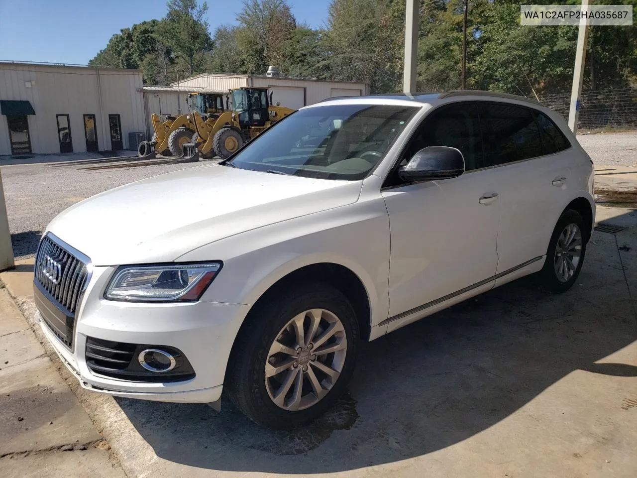 2017 Audi Q5 Premium VIN: WA1C2AFP2HA035687 Lot: 71847364