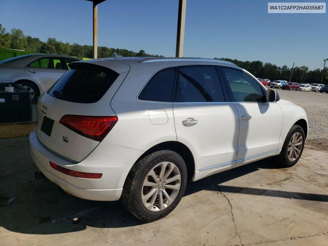 2017 Audi Q5 Premium VIN: WA1C2AFP2HA035687 Lot: 71847364