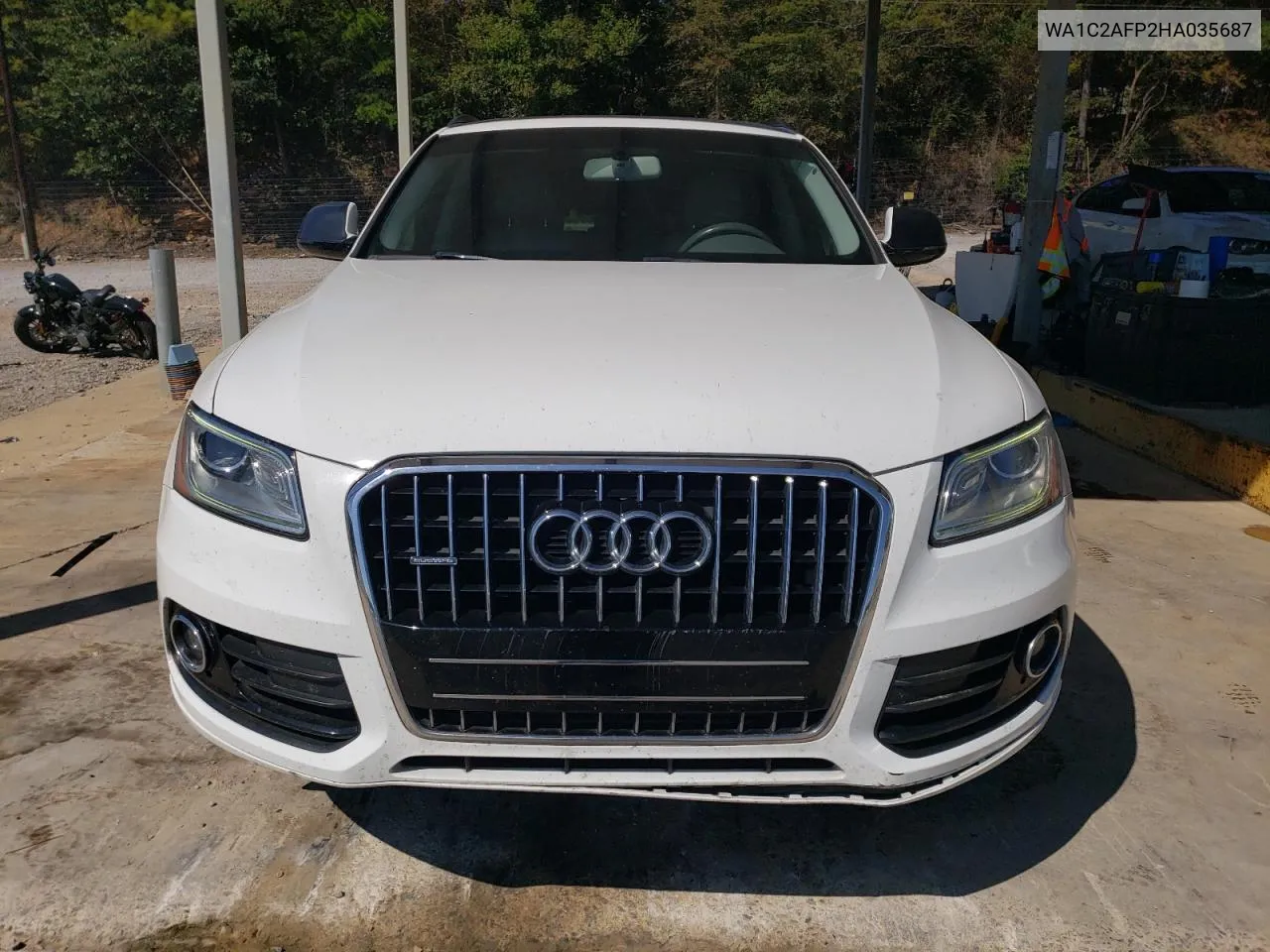 2017 Audi Q5 Premium VIN: WA1C2AFP2HA035687 Lot: 71847364