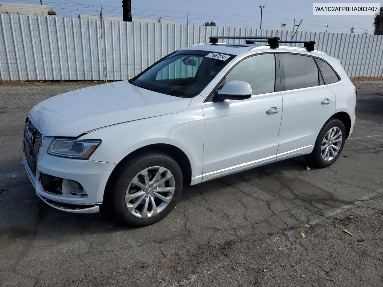 WA1C2AFP8HA003407 2017 Audi Q5 Premium