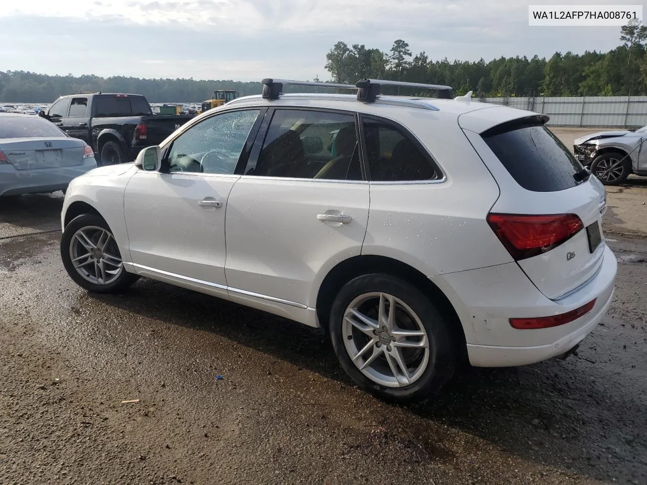 2017 Audi Q5 Premium Plus VIN: WA1L2AFP7HA008761 Lot: 72336604