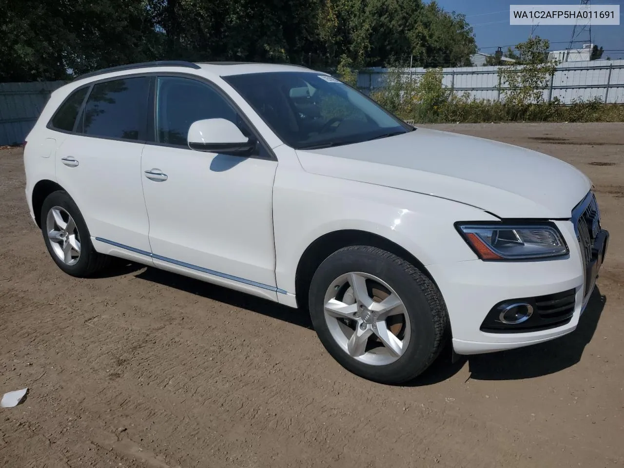 2017 Audi Q5 Premium VIN: WA1C2AFP5HA011691 Lot: 72510934