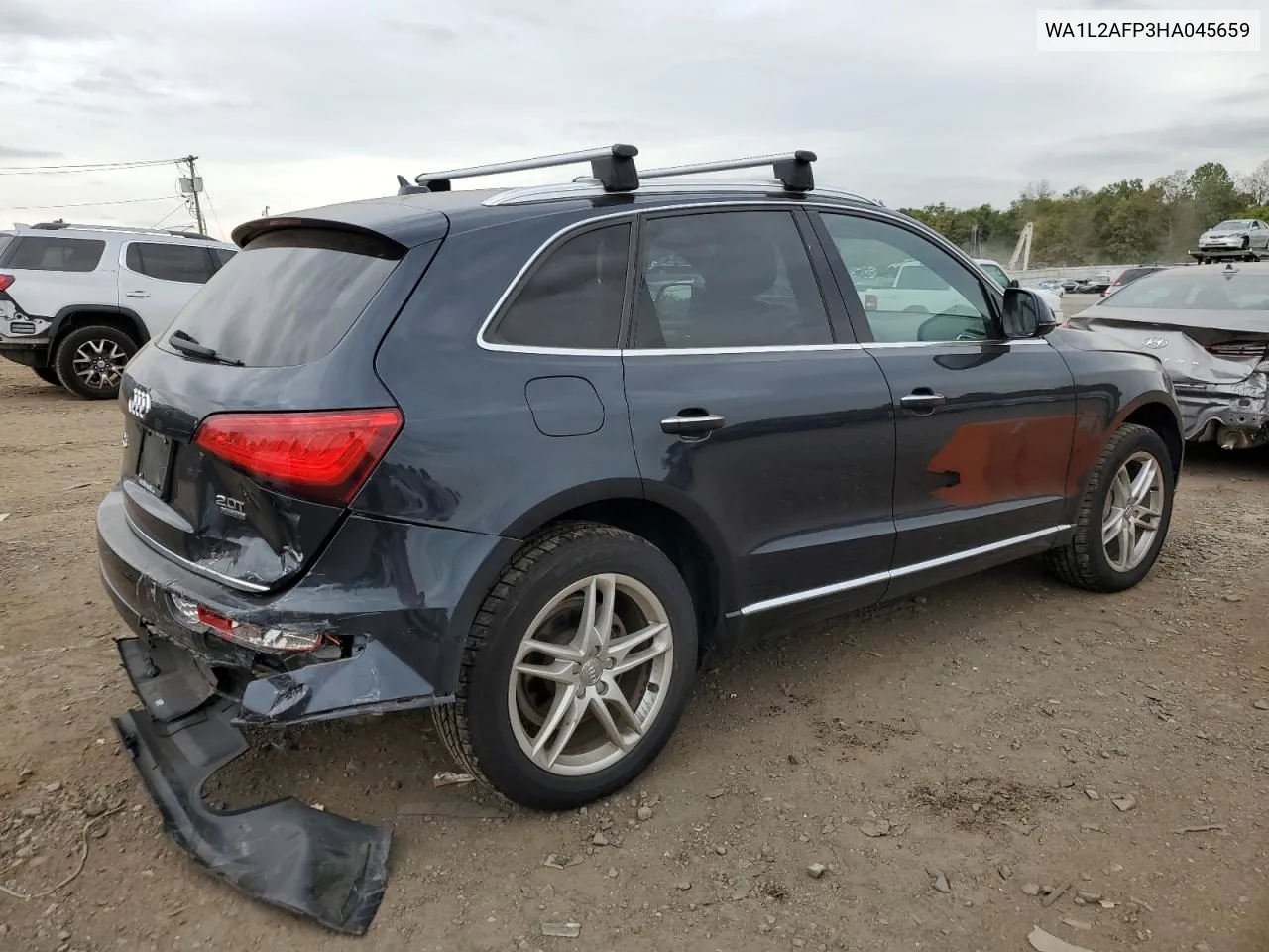 2017 Audi Q5 Premium Plus VIN: WA1L2AFP3HA045659 Lot: 72714184