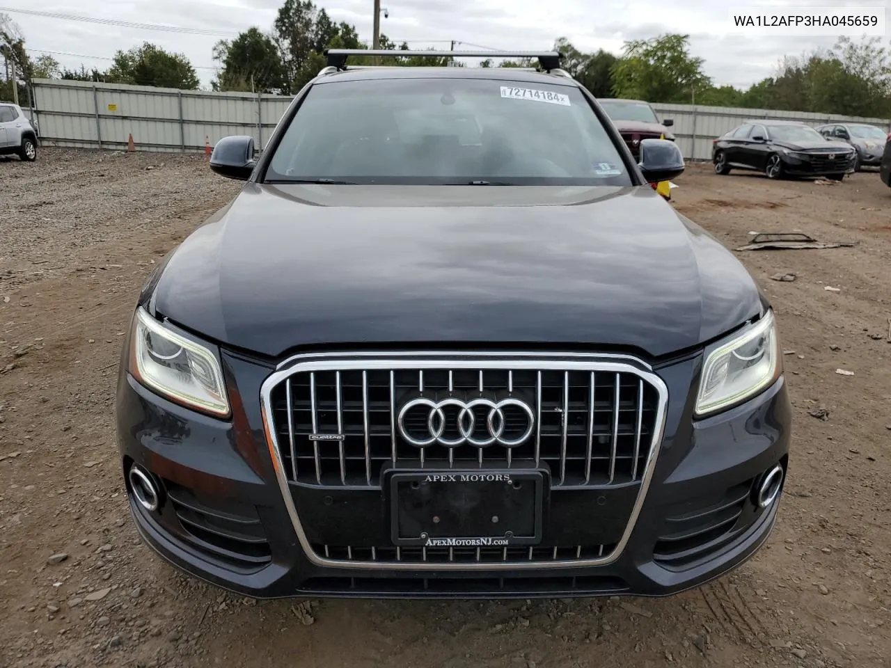 2017 Audi Q5 Premium Plus VIN: WA1L2AFP3HA045659 Lot: 72714184