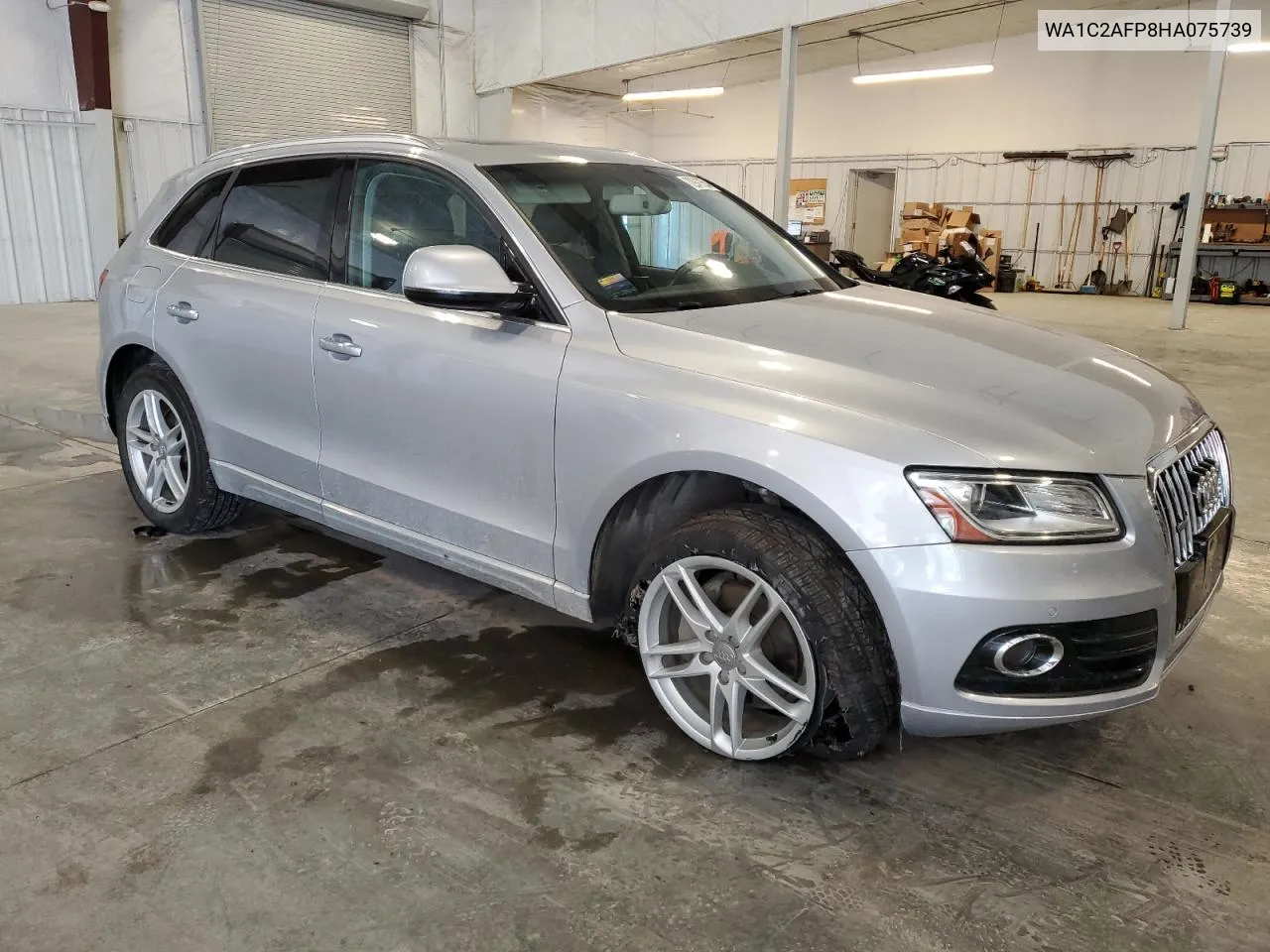 2017 Audi Q5 Premium VIN: WA1C2AFP8HA075739 Lot: 72947554