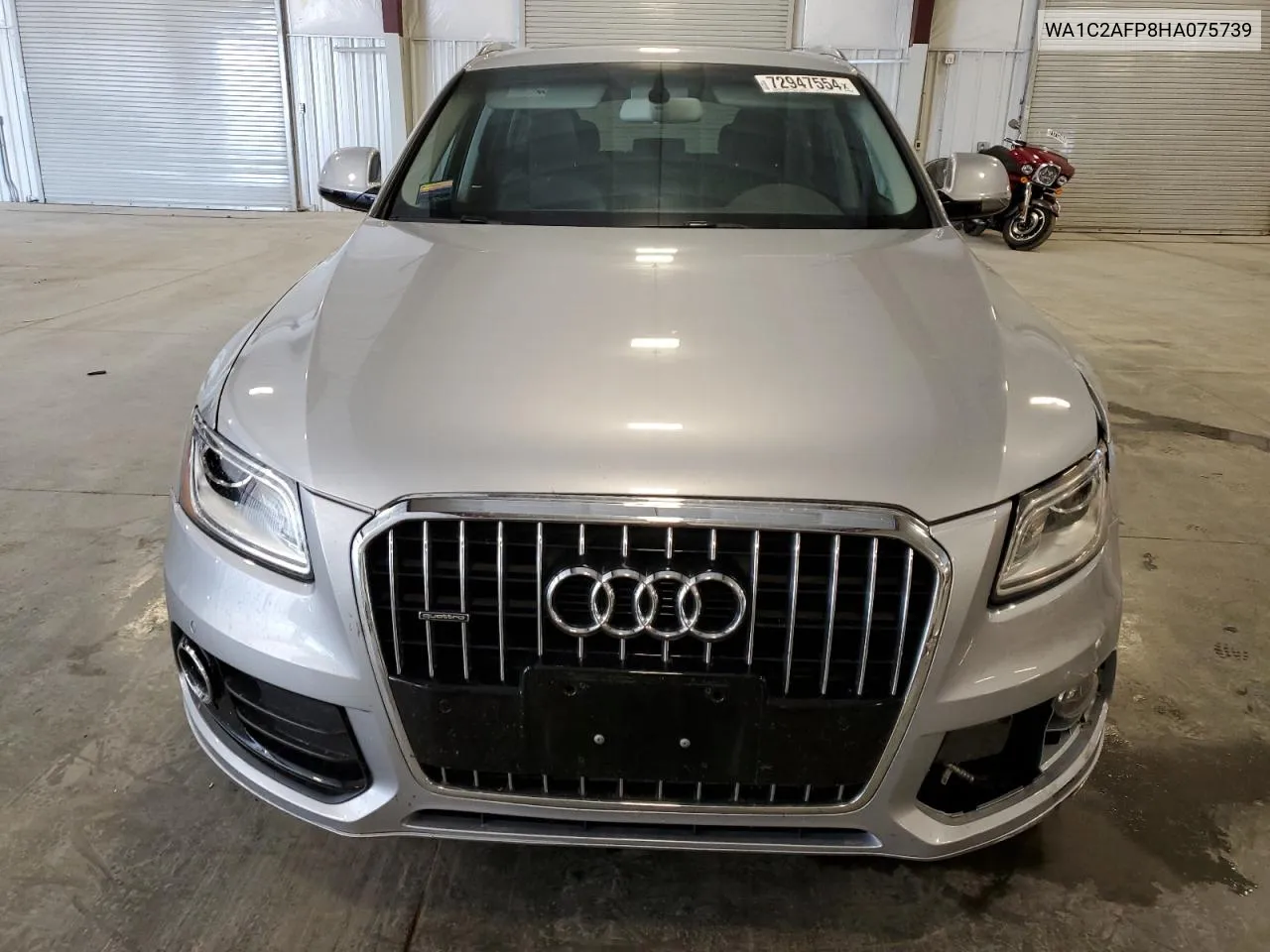 2017 Audi Q5 Premium VIN: WA1C2AFP8HA075739 Lot: 72947554