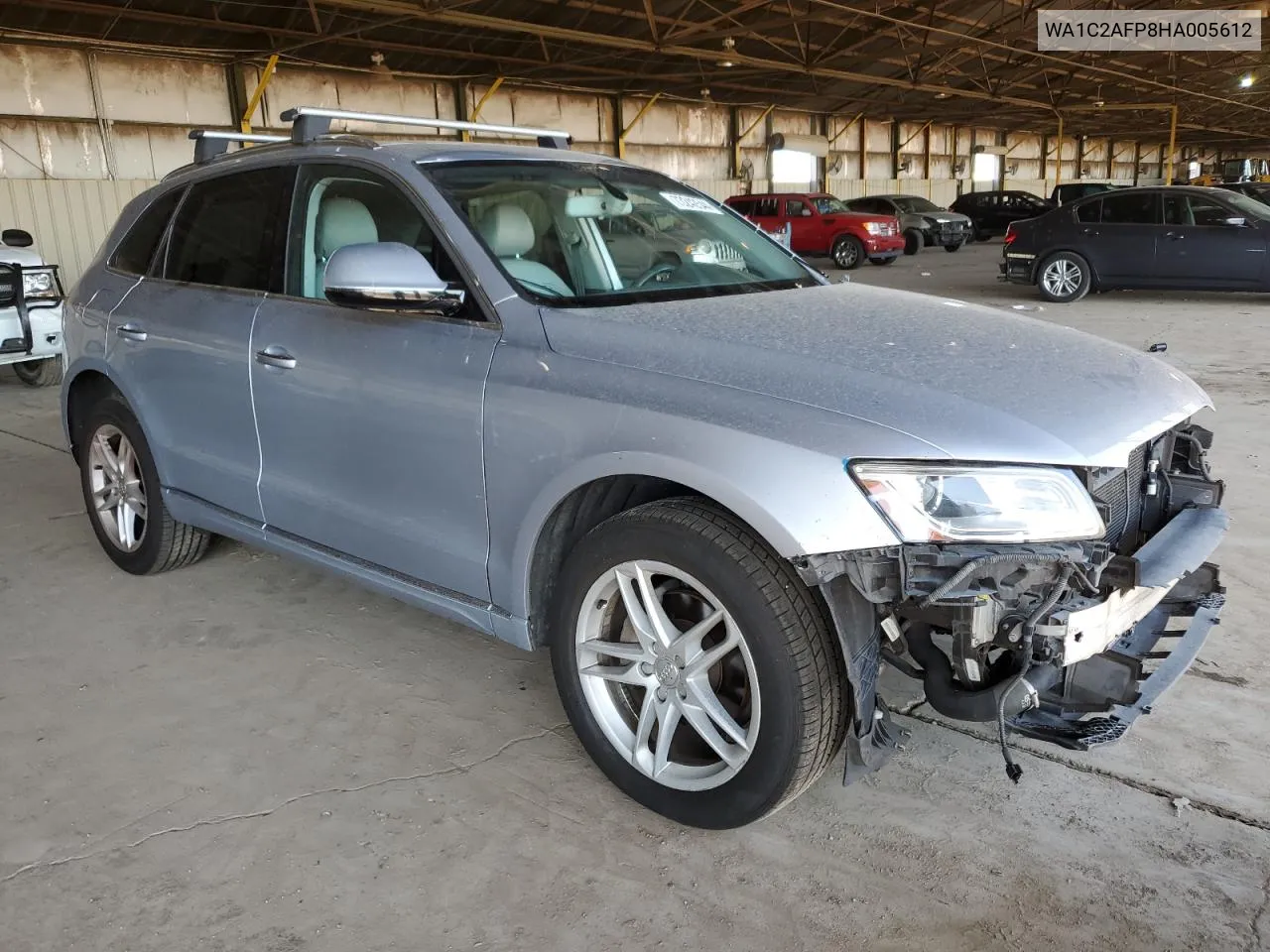 2017 Audi Q5 Premium VIN: WA1C2AFP8HA005612 Lot: 73242544