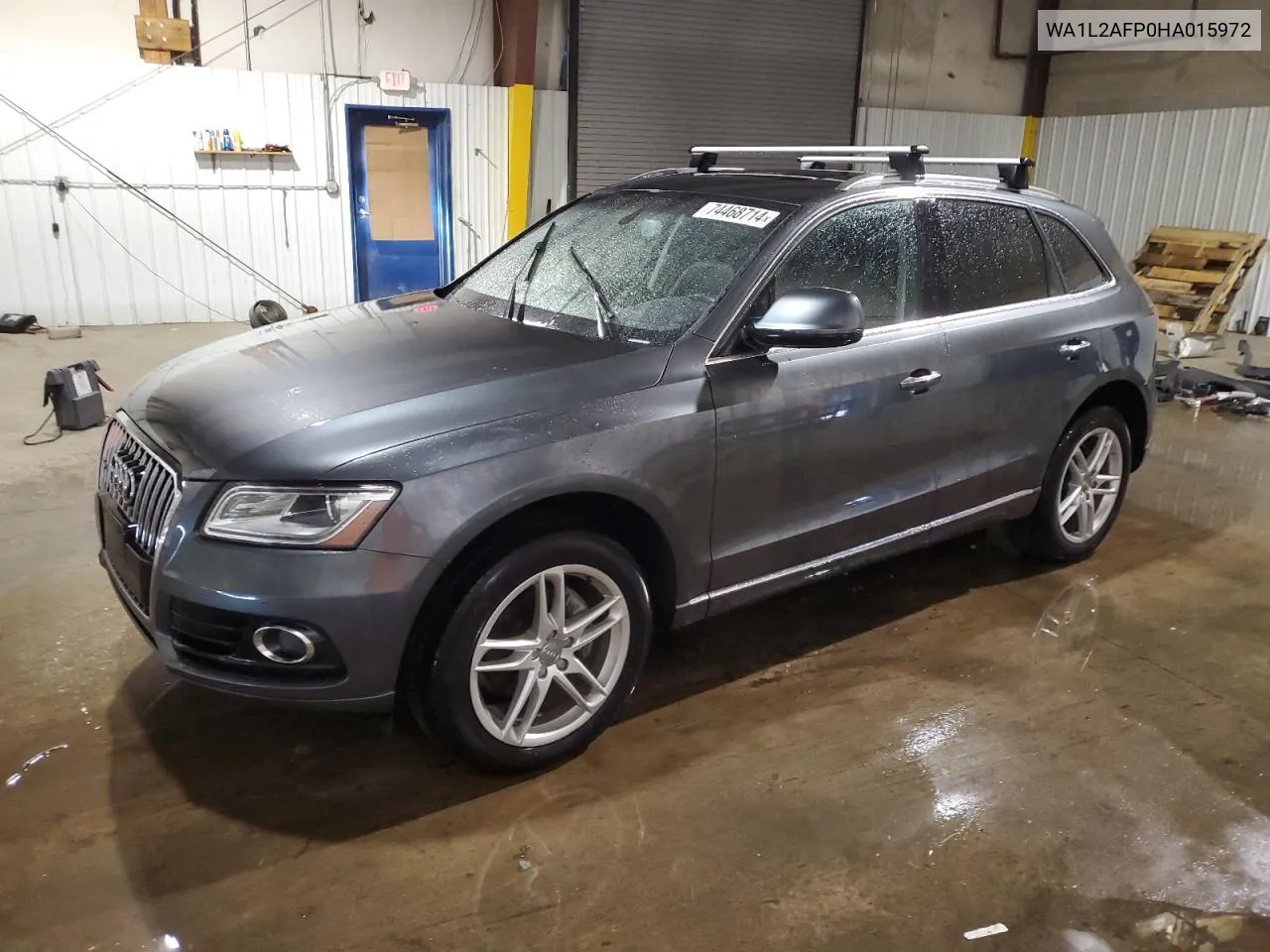 2017 Audi Q5 Premium Plus VIN: WA1L2AFP0HA015972 Lot: 74468714