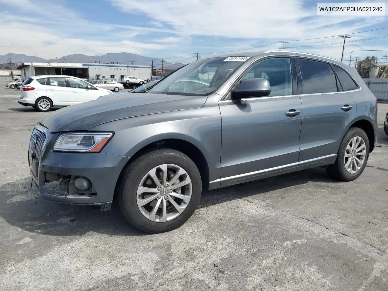 2017 Audi Q5 Premium VIN: WA1C2AFP0HA021240 Lot: 75017784