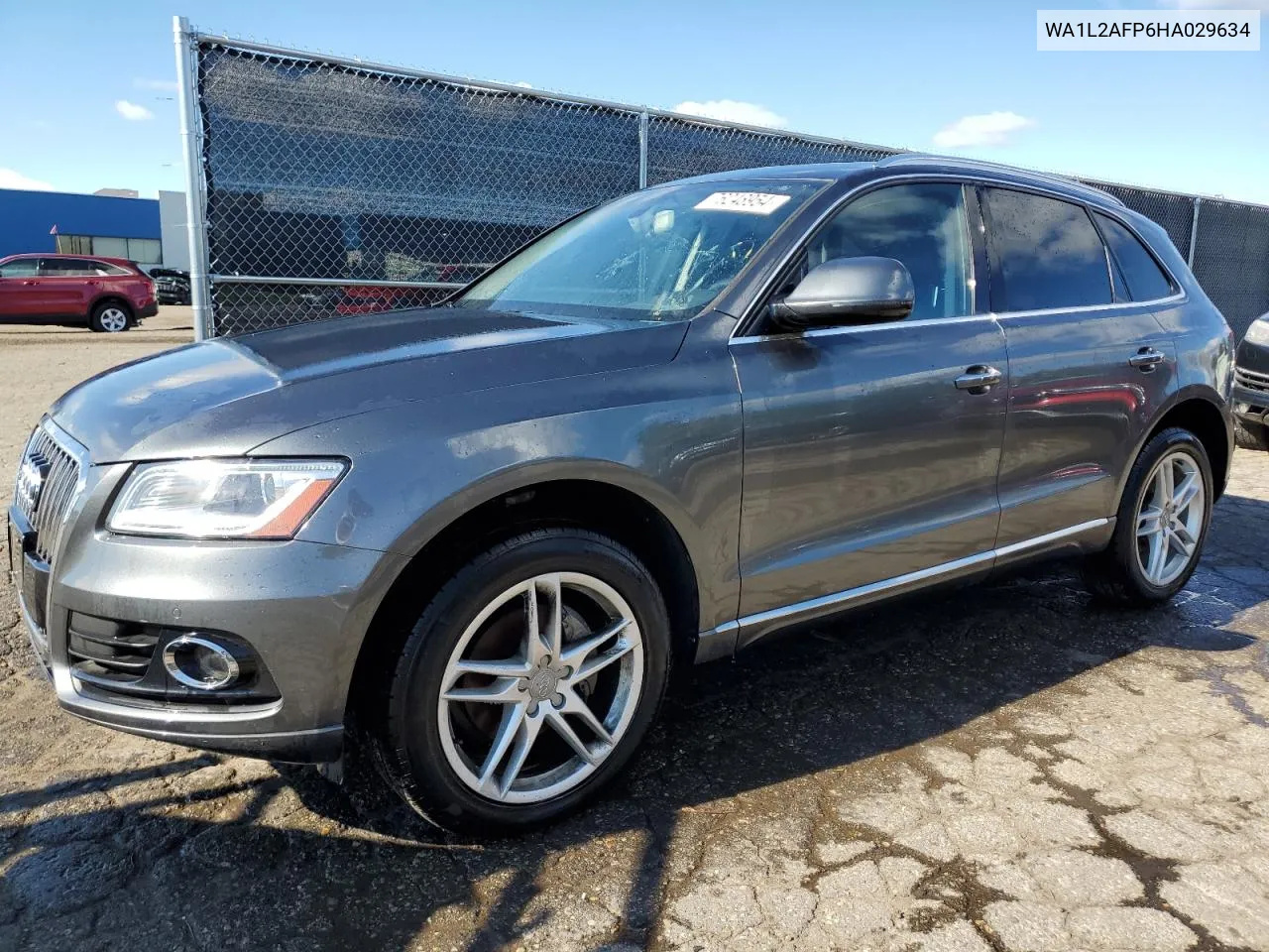 2017 Audi Q5 Premium Plus VIN: WA1L2AFP6HA029634 Lot: 76248954