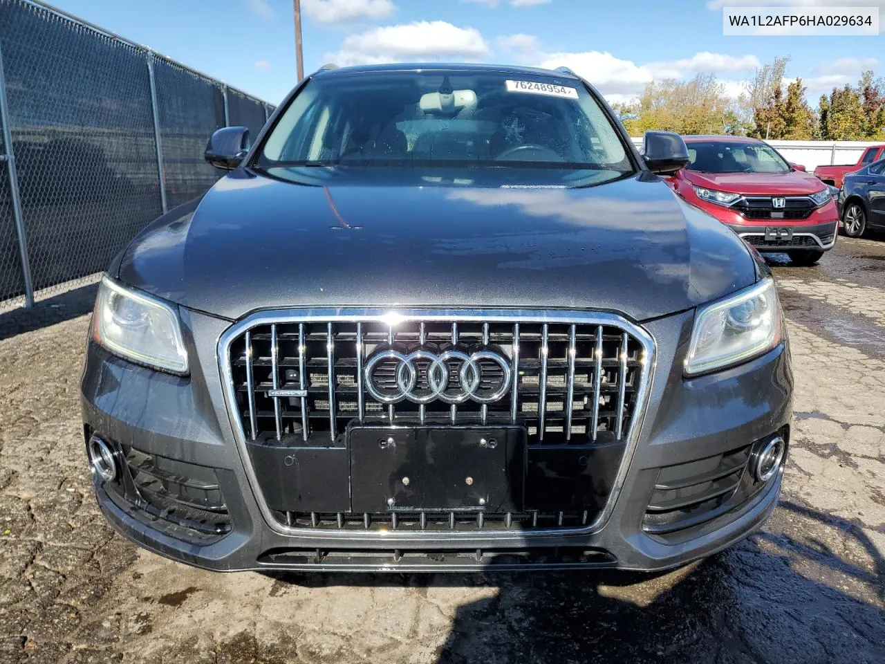 2017 Audi Q5 Premium Plus VIN: WA1L2AFP6HA029634 Lot: 76248954