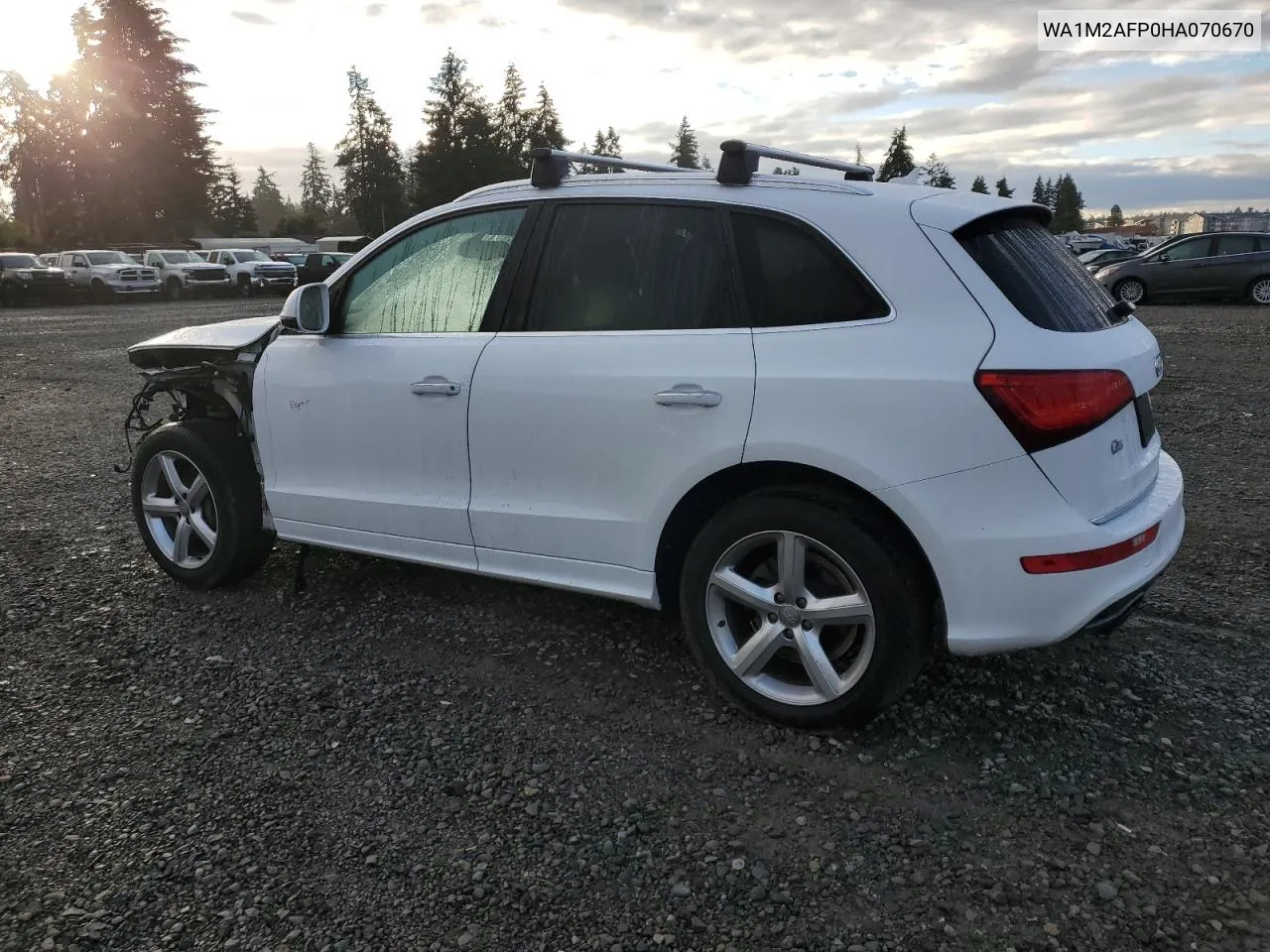 2017 Audi Q5 Premium Plus VIN: WA1M2AFP0HA070670 Lot: 76590014