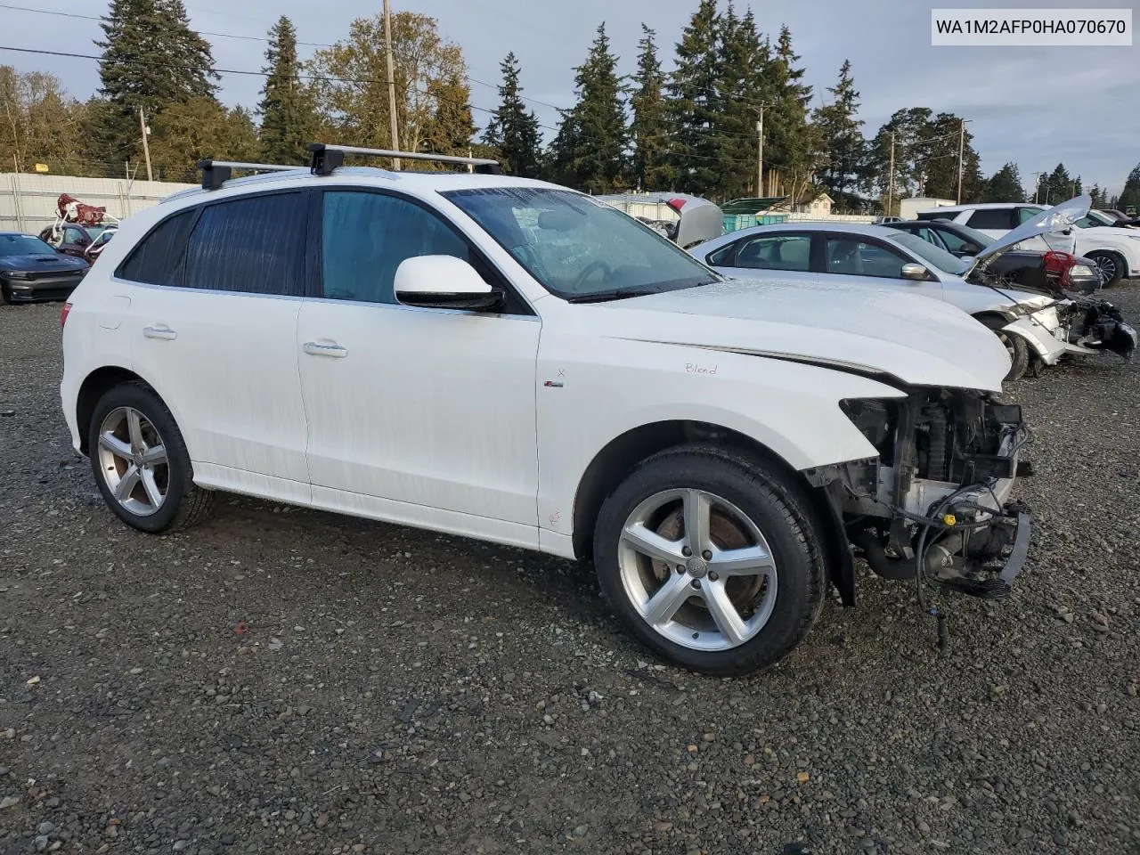 2017 Audi Q5 Premium Plus VIN: WA1M2AFP0HA070670 Lot: 76590014